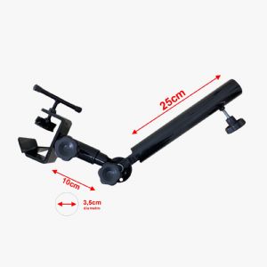 Suporte Guarda Sol 45cm Ferro Para Barco